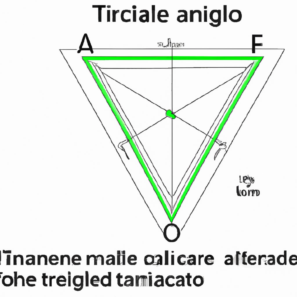 How do we find area of a triangle?