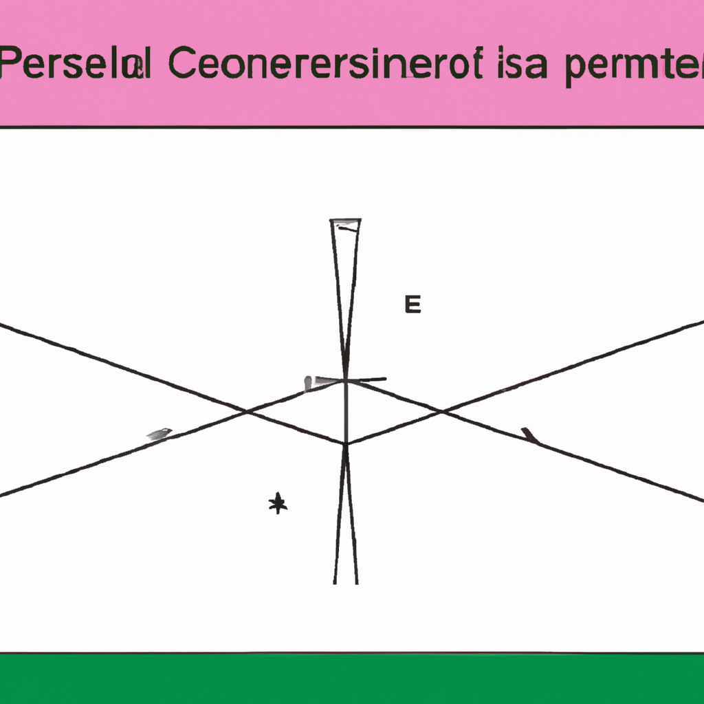 What is a perpendicular bisector GCSE?